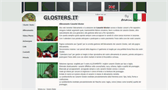 Desktop Screenshot of glosters.it
